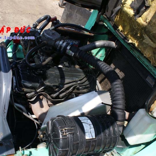 Xe nâng cũ động cơ xăng - gas MITSUBISHI 2.5 tấn KFG25 # 55046 giá rẻ