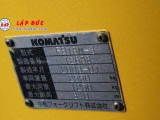 Xe nâng điện KOMATSU 1.3 tấn ngồi lái FB13M-3 giá rẻ
