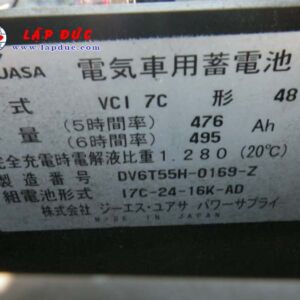 Xe nâng điện cũ KOMATSU ngồi lái 1.5 tấn FB15-12 giá rẻ