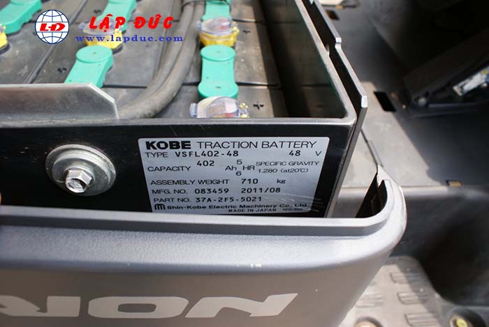 Xe nâng điện ngồi lái cũ KOMATSU 1.8 tấn FB18-12 giá rẻ