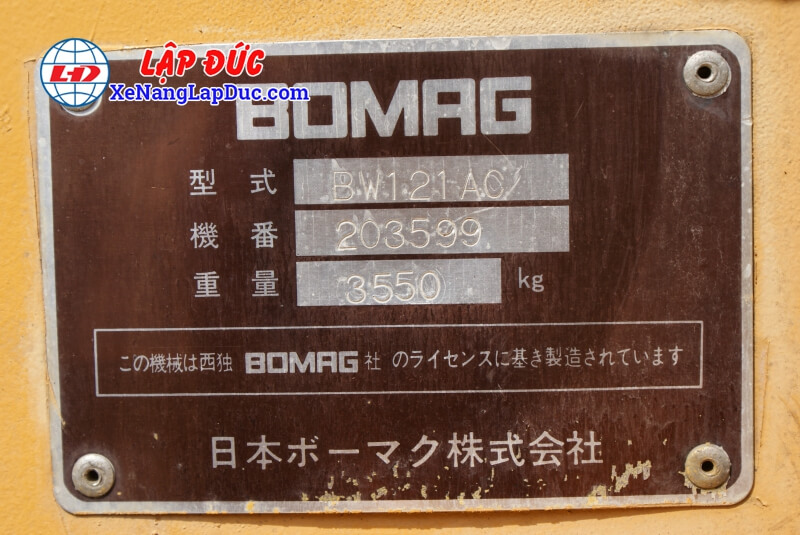Xe Lu BOMAG BW121AC 7