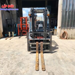 Xe nâng điện 1.4 tấn ngồi lái Toyota 7FB14 #55862 mặt trước