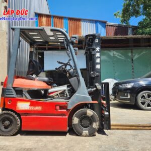 Xe nâng điện Toyota 7FB14 sử dụng Hệ thống điện AC cung cấp hiệu suất tương đương với xe nâng chạy bằng động cơ có sức nâng tương tự