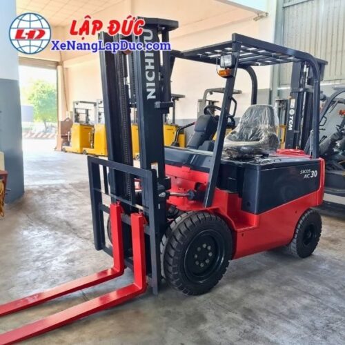 Xe Nâng Điện Ngồi 3 Tấn NICHIYU FB30