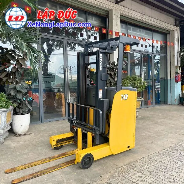 Xe Nâng Điện Đứng Lái 1 Tấn KOMATSU FB10RL-15