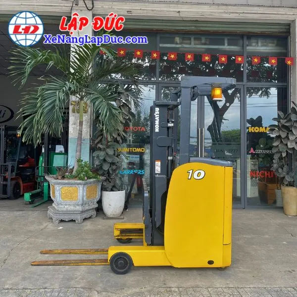 Xe Nâng Điện Đứng Lái 1 Tấn KOMATSU FB10RL-15