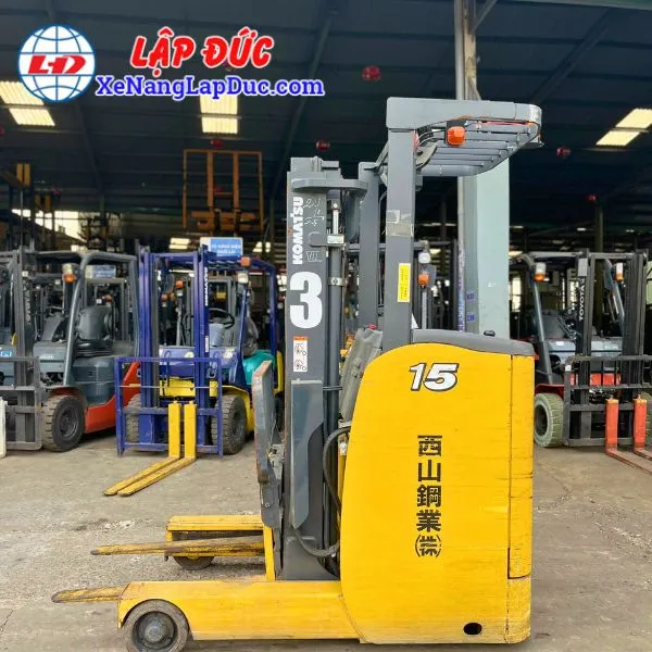 Xe Nâng Điện Đứng Lái 1.5 Tấn KOMATSU FB15RL-15