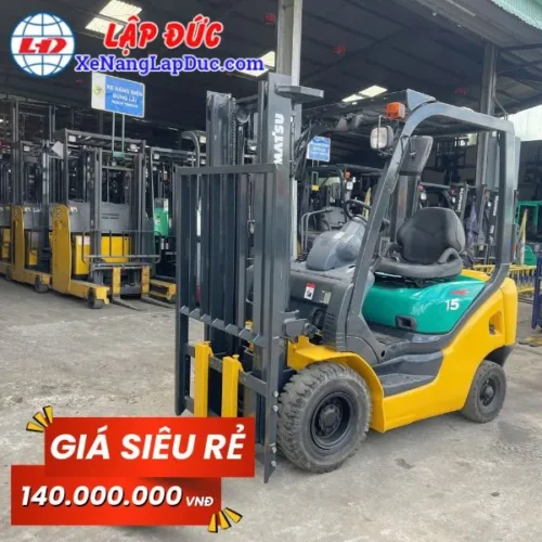Xe Nâng Dầu 1.5 Tấn KOMATSU FD15C-18