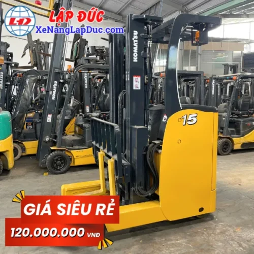 Xe điện đứng 1.5 Tấn KOMATSU FB15RL-14