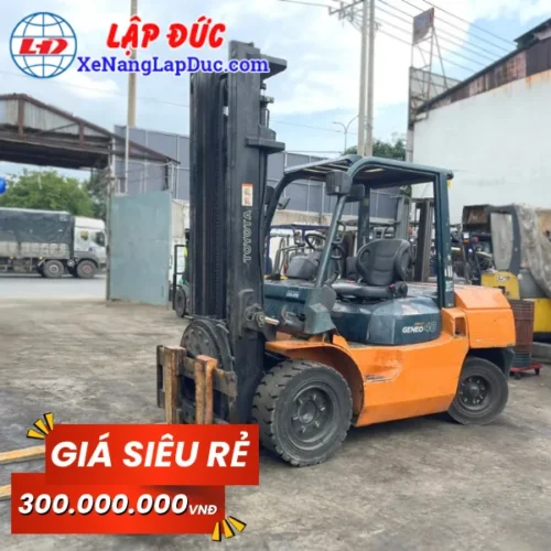 Xe nâng dầu 4 Tấn TOYOTA 7FDK40