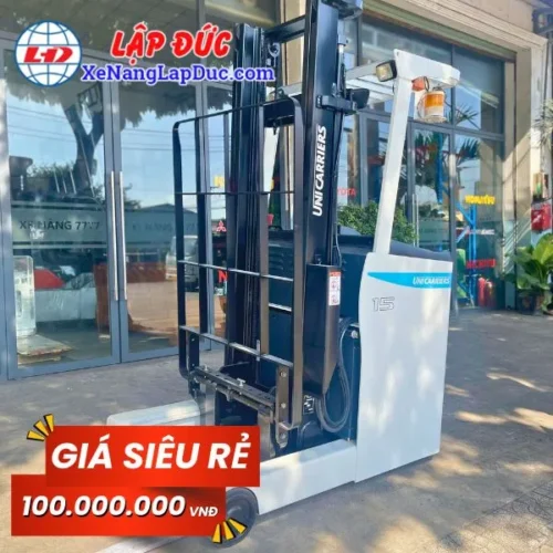 [XE NÂNG GIÁ RẺ] Xe Nâng Điện Đứng Lái 1.5 tấn TCM FRB15-8