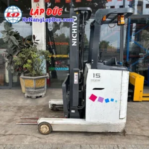 Xe Nâng Điện Đứng Lái 1.5 Tấn NICHIYU FBRW15-H85-500MCS