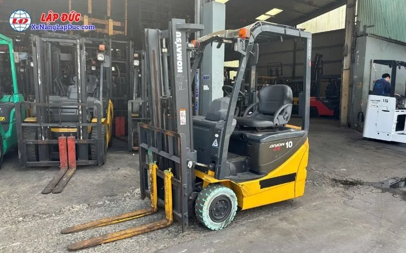 Xe Nâng Điện Ngồi lái 1 Tấn KOMATSU FB10M-12