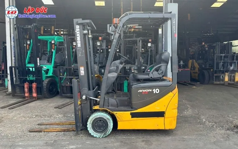 Xe Nâng Điện Ngồi lái 1 Tấn KOMATSU FB10M-12