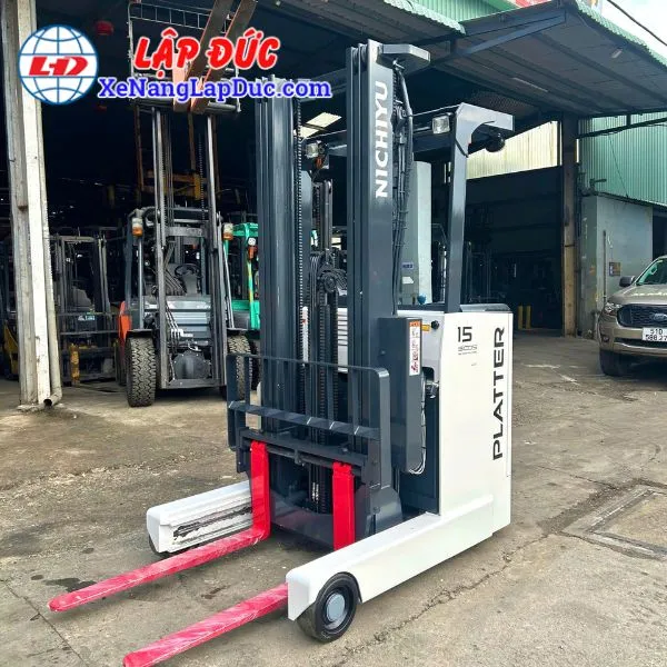 Xe Nâng Điện Đứng Lái 1.5 Tấn NICHIYU FBRMW15-85B-550M