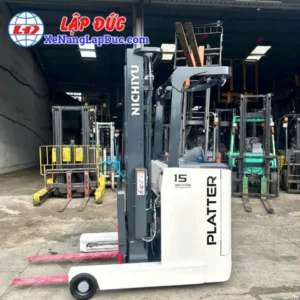 Xe Nâng Điện Đứng Lái 1.5 Tấn NICHIYU FBRMW15-85B-550M