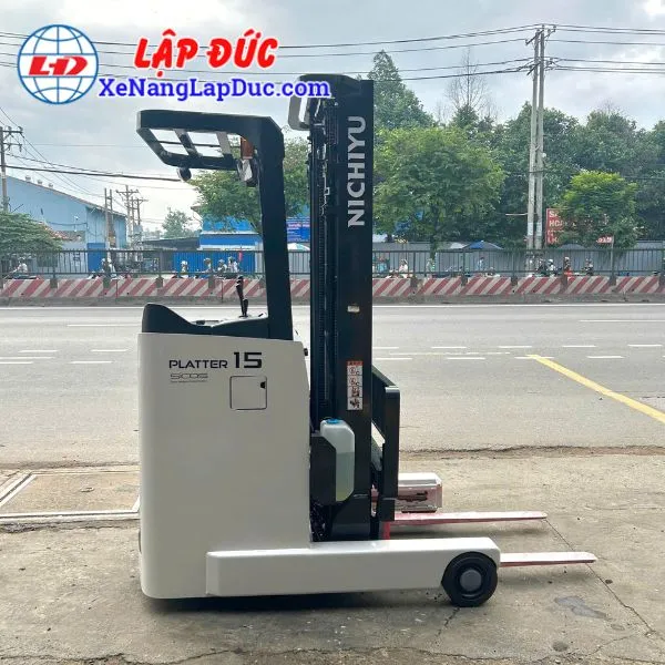 Xe Nâng Điện Đứng Lái 1.5 Tấn NICHIYU FBRMW15-85B-550M