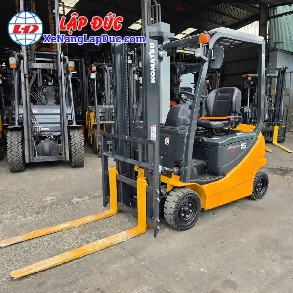 Xe Nâng Điện Ngồi Lái 1.5 Tấn KOMATSU FB15-12