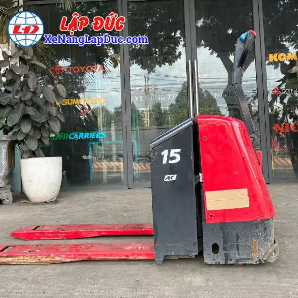 Xe nâng tay điện 1.5 tấn Nichiyu PLD15-70-C10