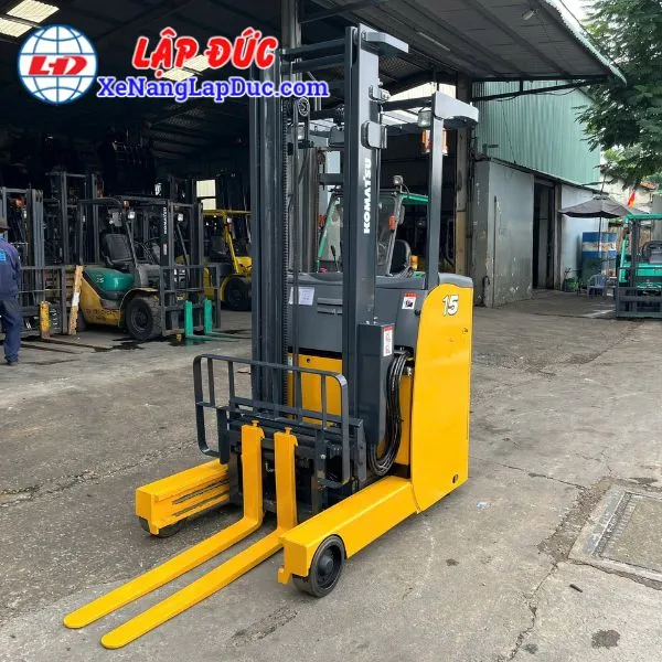 Xe Nâng Điện Đứng Lái 1.5 Tấn KOMATSU FB15RL-15