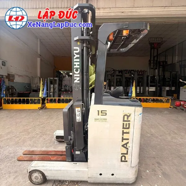 Xe Nâng Điện Đứng Lái 1.5 Tấn NICHIYU FBRM15-H85B-400