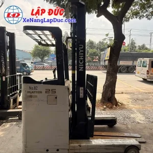 Xe Nâng Điện Đứng Lái 2.5 Tấn NICHIYU FBRM25-80-430AF