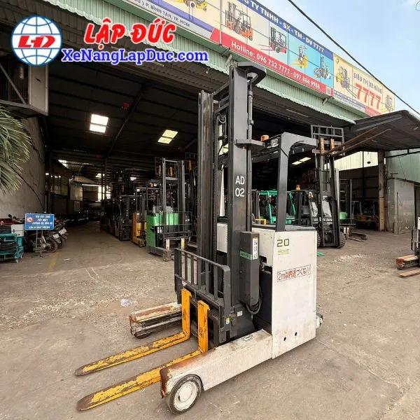 Xe Nâng Điện Đứng Lái 2 Tấn NICHIYU FBRM20-80B-450SF